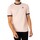 Textiel Heren T-shirts korte mouwen Fila Marconi T-shirt Roze
