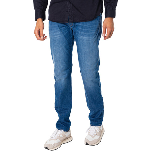 Textiel Heren Skinny jeans Replay Anbass X-Lite slanke jeans Blauw