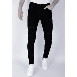 Textiel Heren Skinny jeans Mario Morato E Gescheurde Jeans DP Zwart