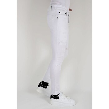 Mario Morato Te Ripped Jeans Voor DP Wit