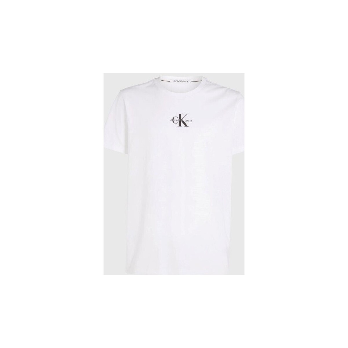 Textiel Heren T-shirts korte mouwen Calvin Klein Jeans J30J323483YAF Wit
