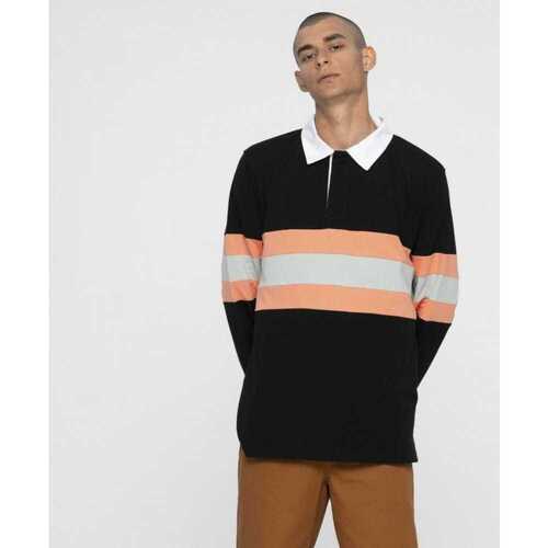 Textiel Heren T-shirts & Polo’s Santa Cruz Vista strip l/s polo Zwart