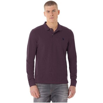 Textiel Heren T-shirts & Polo’s U.S Polo Assn. 66709-259 Violet