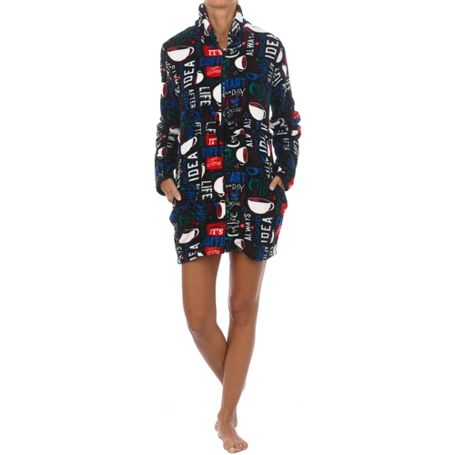 Textiel Dames Pyjama's / nachthemden Kisses&Love 41805-UNICO Zwart