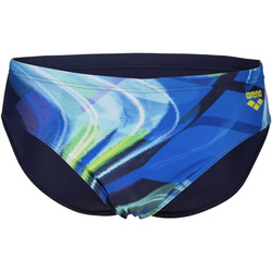 Textiel Dames Bikini Arena Men's  Visual Waves Swim Briefs Blauw