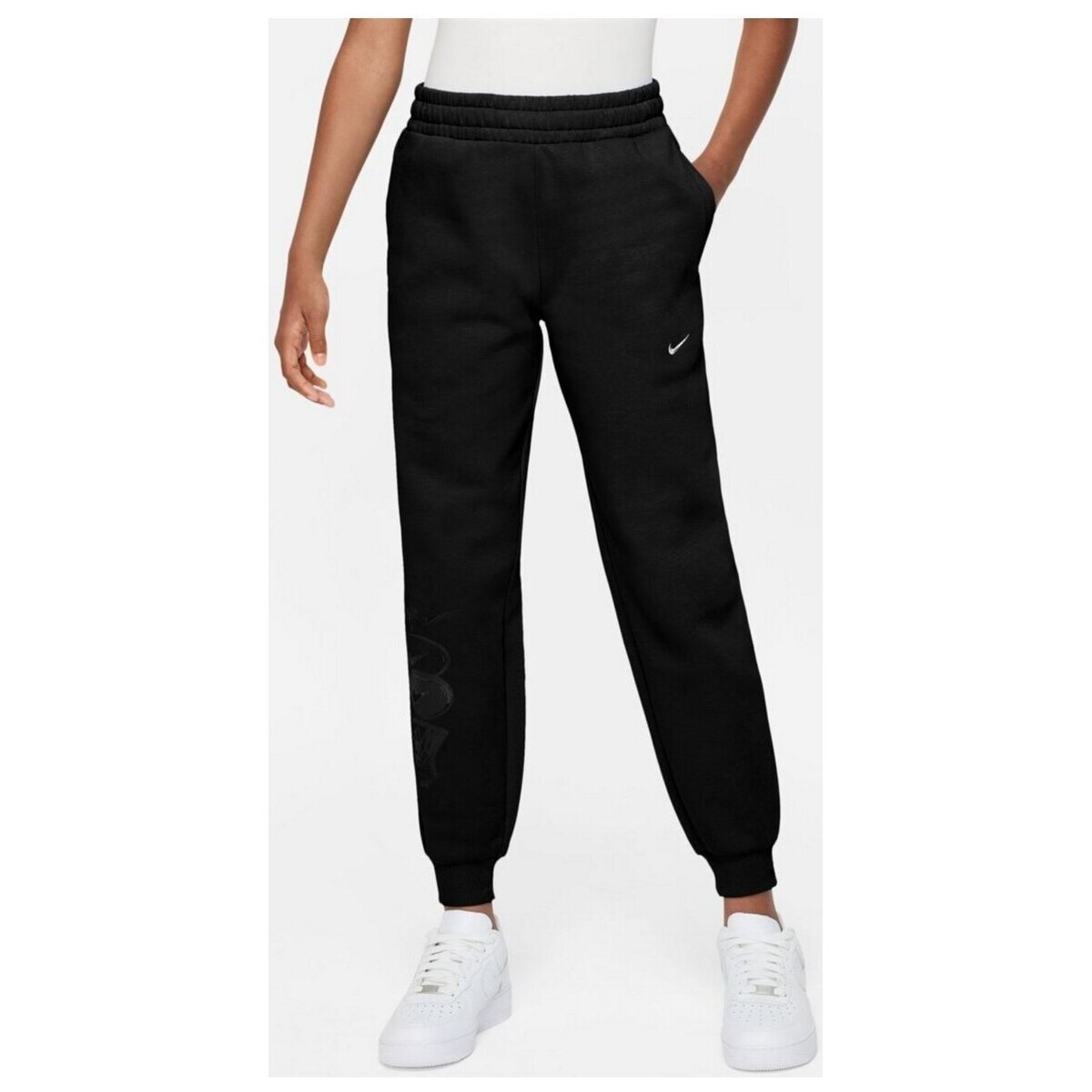 Textiel Jongens Broeken / Pantalons Nike  Zwart