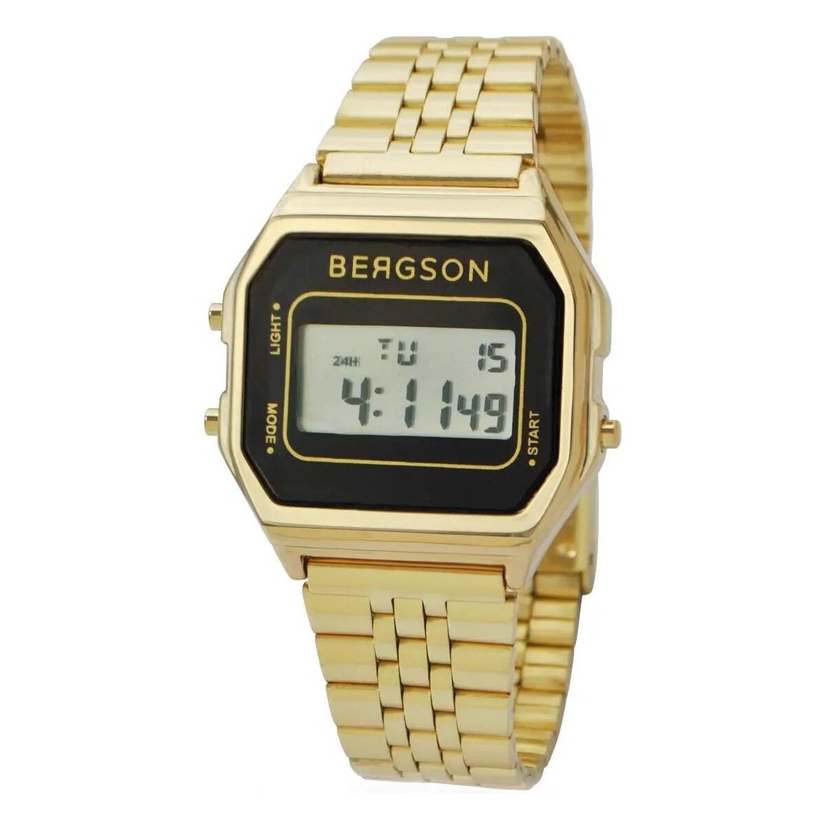 Horloges & Sieraden Horloges Bergson Retro Watch Goud