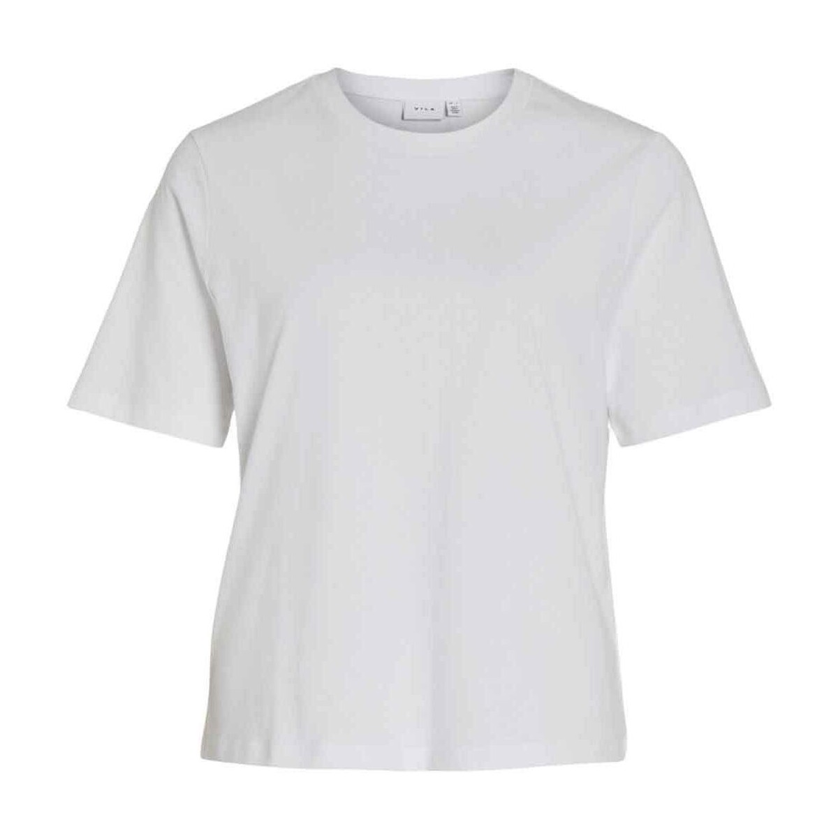 Textiel Dames T-shirts & Polo’s Vila  Wit