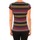 Textiel Dames T-shirts korte mouwen Little Marcel Tee-shirt Line 321 multicouleurs Multicolour