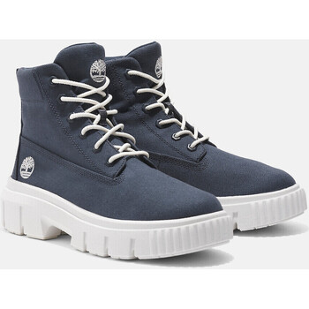 Timberland Greyfield mid lace up boot Blauw