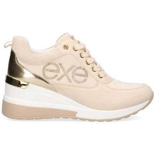 Schoenen Dames Sneakers Exé Shoes 3421EX06 Beige