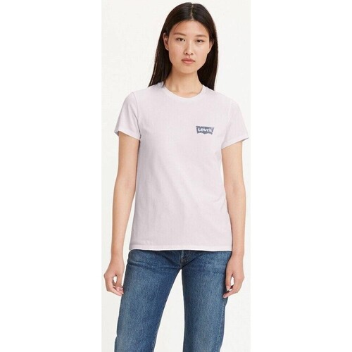Textiel Dames T-shirts & Polo’s Levi's 17369 2490 THE PERFECT TEE Roze