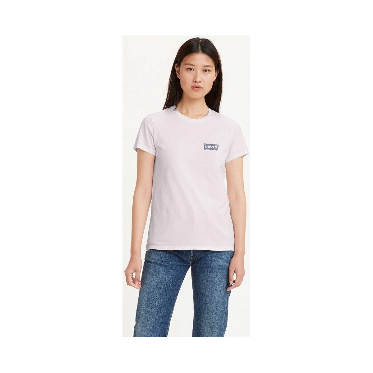Textiel Dames T-shirts & Polo’s Levi's 17369 2490 THE PERFECT TEE Roze
