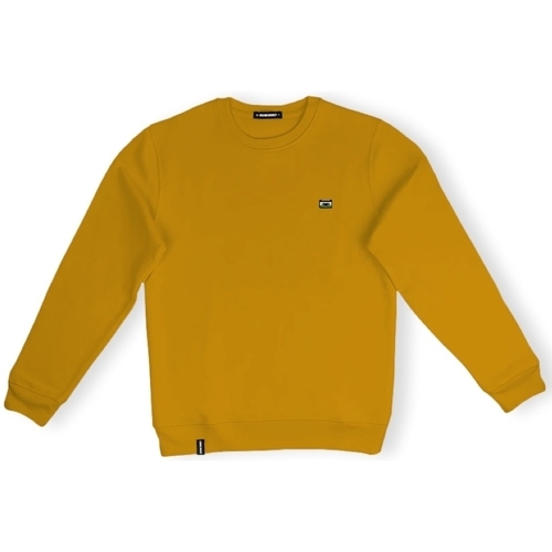 Textiel Heren Sweaters / Sweatshirts Organic Monkey Sweatshirt Retro Sound - Mustard Geel