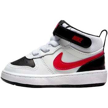 Schoenen Kinderen Laarzen Nike ZAPATILLAS  COURT BOROUGH MID 2 CD7784 Wit