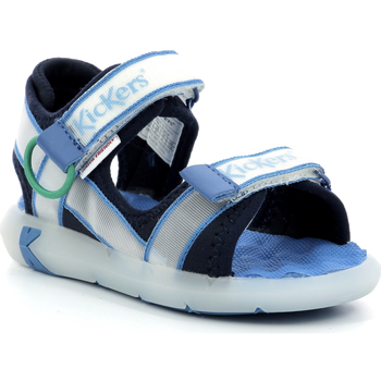 Schoenen Kinderen Sandalen / Open schoenen Kickers Kickjune Blauw