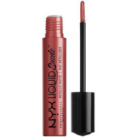 schoonheid Dames Lipstick Nyx Professional Make Up Lippenstift Liquid Suede Matte Metallic Bruin