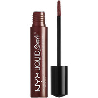 schoonheid Dames Lipstick Nyx Professional Make Up Lippenstift Liquid Suede Matte Metallic - Neat Nude Bruin
