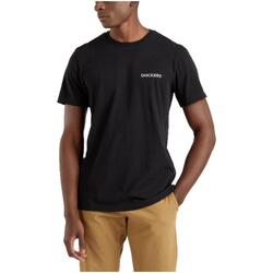 Textiel Heren T-shirts korte mouwen Dockers  Zwart