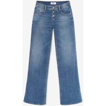 Textiel Dames Jeans Le Temps des Cerises Jeans flare LAURYN, lengte 34 Blauw