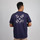 Textiel Heren T-shirts korte mouwen Oxbow Grafisch T-shirt met korte mouwen TAHIRAI Blauw