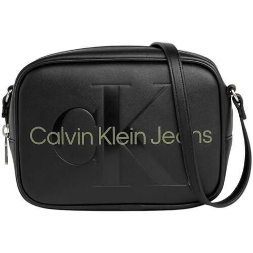 Tassen Dames Handtassen kort hengsel Calvin Klein Jeans  Zwart