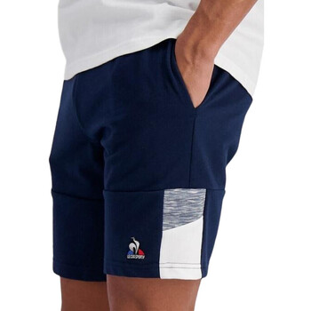Textiel Heren Korte broeken / Bermuda's Le Coq Sportif  Blauw
