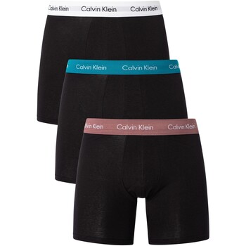 Ondergoed Heren BH's Calvin Klein Jeans 3-pack boxershorts Zwart