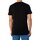 Textiel Heren T-shirts korte mouwen Calvin Klein Jeans Verstoorde omtrek T-shirt Zwart