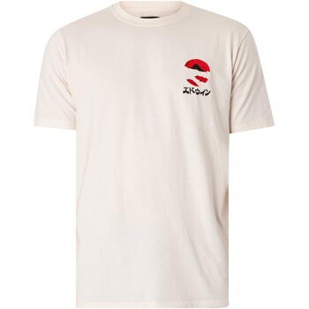 Edwin T-shirt Korte Mouw Kamifuji borst-T-shirt