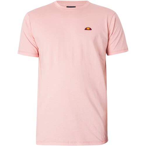 Textiel Heren T-shirts korte mouwen Ellesse Cassica-T-shirt Roze
