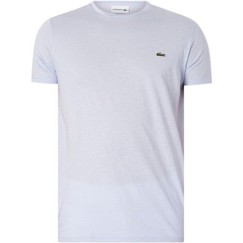 Textiel Heren T-shirts korte mouwen Lacoste Logo T-shirt Blauw