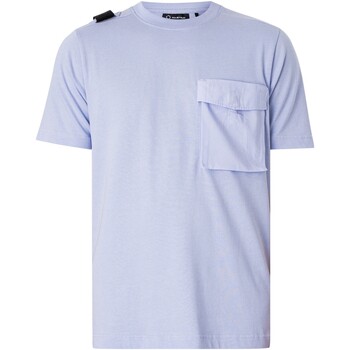 Textiel Heren T-shirts korte mouwen Ma.strum T-shirt met cargozak Roze