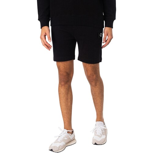 Textiel Heren Korte broeken / Bermuda's Ma.strum Core Sweat Shorts Zwart