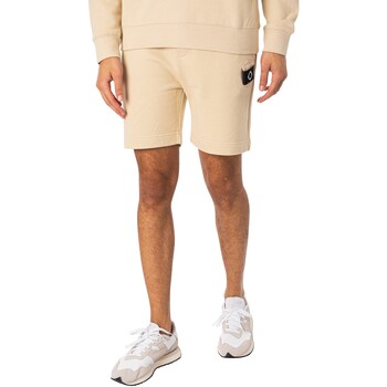 Textiel Heren Korte broeken / Bermuda's Ma.strum Core Sweat Shorts Beige