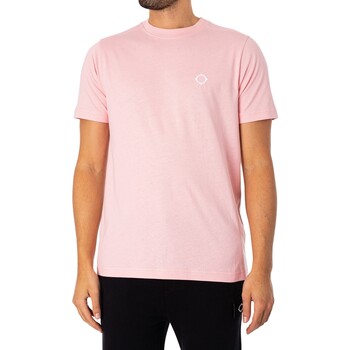 Ma.strum T-shirt met pictogram Roze