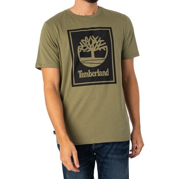 Timberland Grafische T-shirt Groen