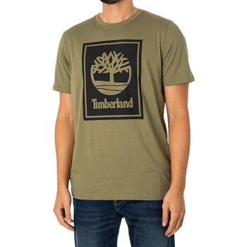Timberland Grafische T-shirt Groen