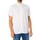 Textiel Heren Overhemden korte mouwen Tommy Hilfiger Flex poplin overhemd met korte mouwen Wit