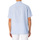 Textiel Heren Overhemden korte mouwen Tommy Jeans Linnenmix Camp overhemd met korte mouwen Blauw