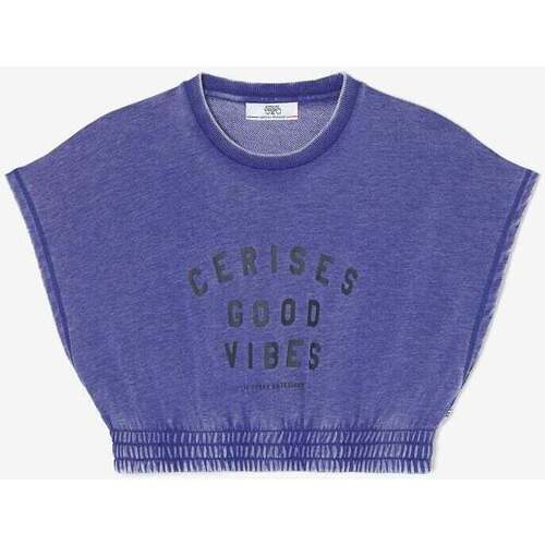 Textiel Meisjes Sweaters / Sweatshirts Le Temps des Cerises Sweater NAELLEGI Blauw