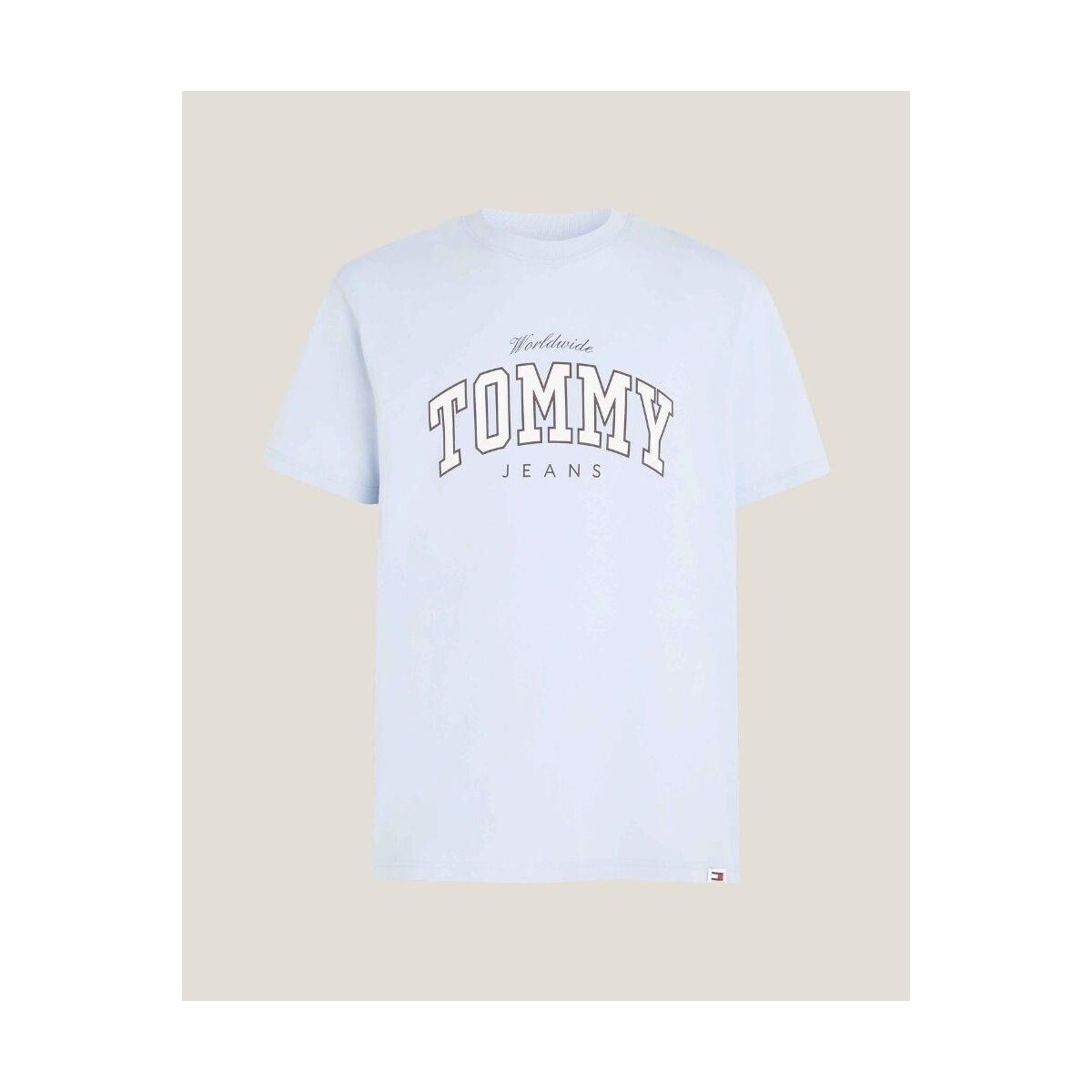 Textiel Heren T-shirts korte mouwen Tommy Hilfiger DM0DM18287C1O Blauw