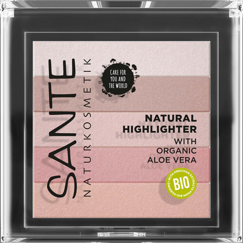 schoonheid Dames Highlighter Sante Natuurlijke Biologische Highlighter - 02 Rose Roze
