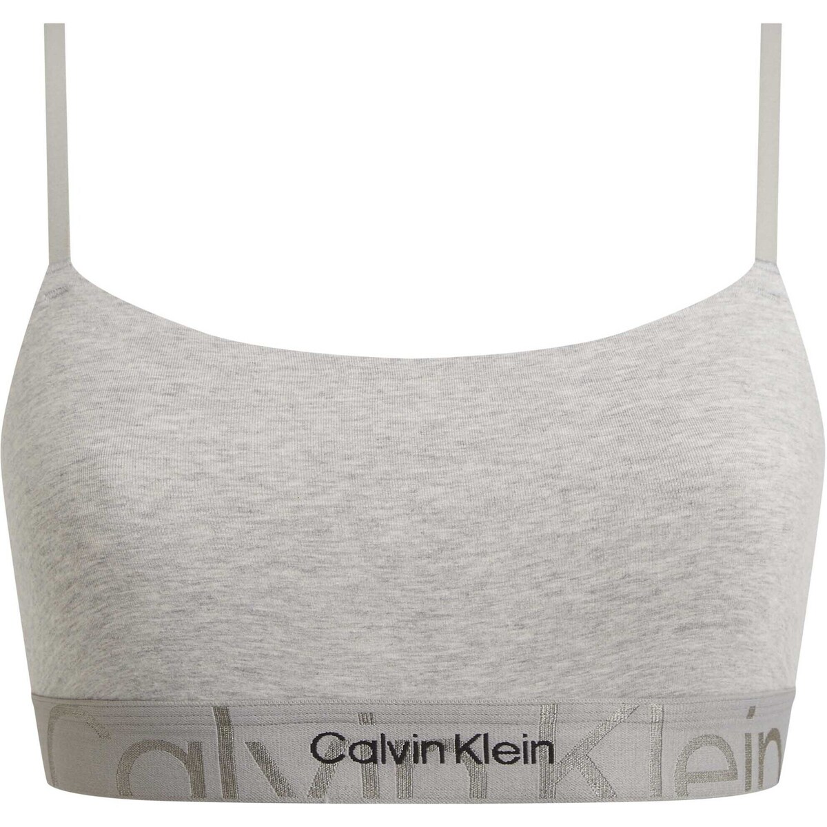 Ondergoed Dames Bralettes/zonder beugel Calvin Klein Jeans Unlined Bralette Grijs