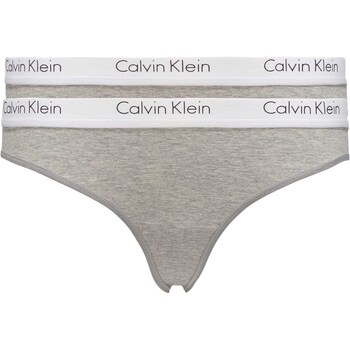 Ondergoed Dames Slips Calvin Klein Jeans 2P Thong Grijs