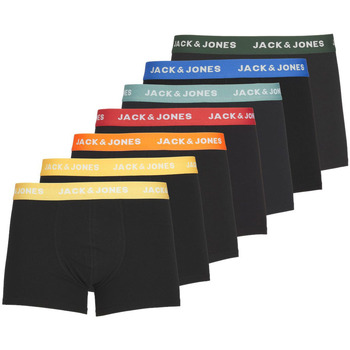 Ondergoed Heren Boxershorts Jack & Jones 7-Pack Boxers Weekmix Vito Zwart