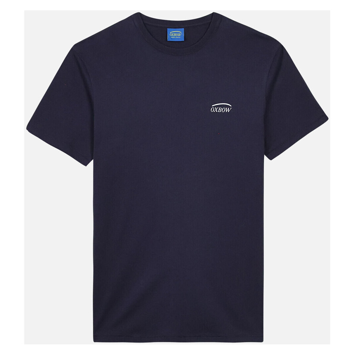 Textiel Heren T-shirts korte mouwen Oxbow Grafisch T-shirt met korte mouwen TOREA Blauw