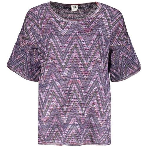 Textiel Dames T-shirts korte mouwen Missoni - ds22sl0ubk029c Violet