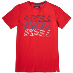 Textiel Jongens T-shirts & Polo’s O'neill  Rood
