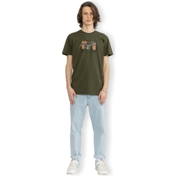 Revolution T-Shirt Regular 1344 PAC - Army Groen